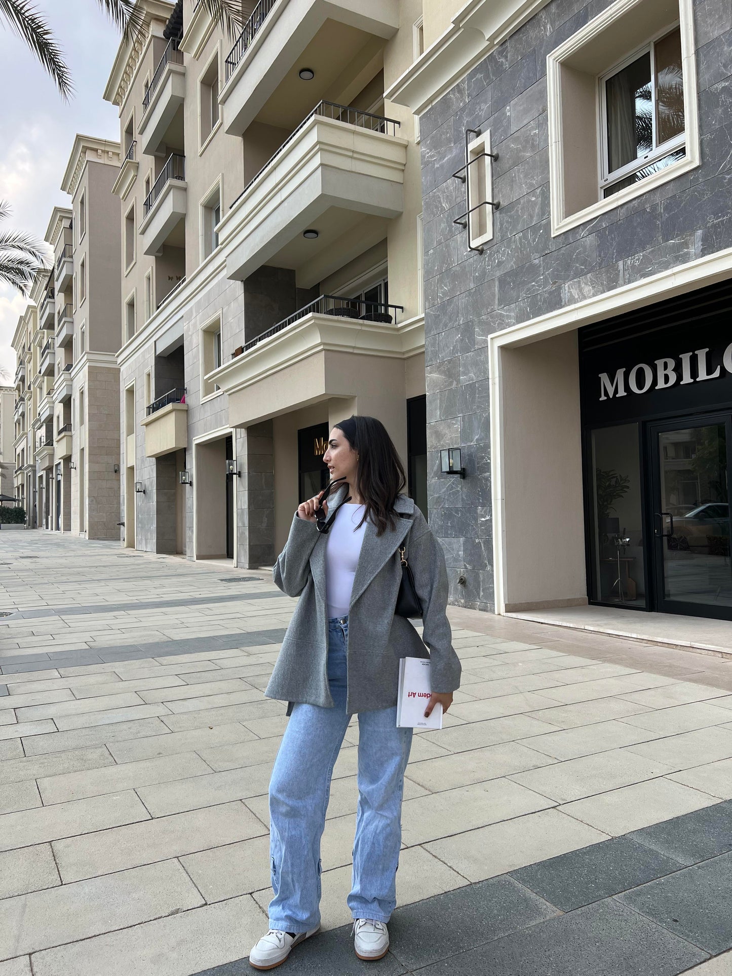 Lucia Jacket In Light Grey