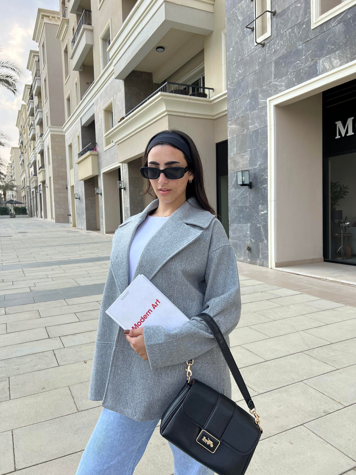 Lucia Jacket In Light Grey