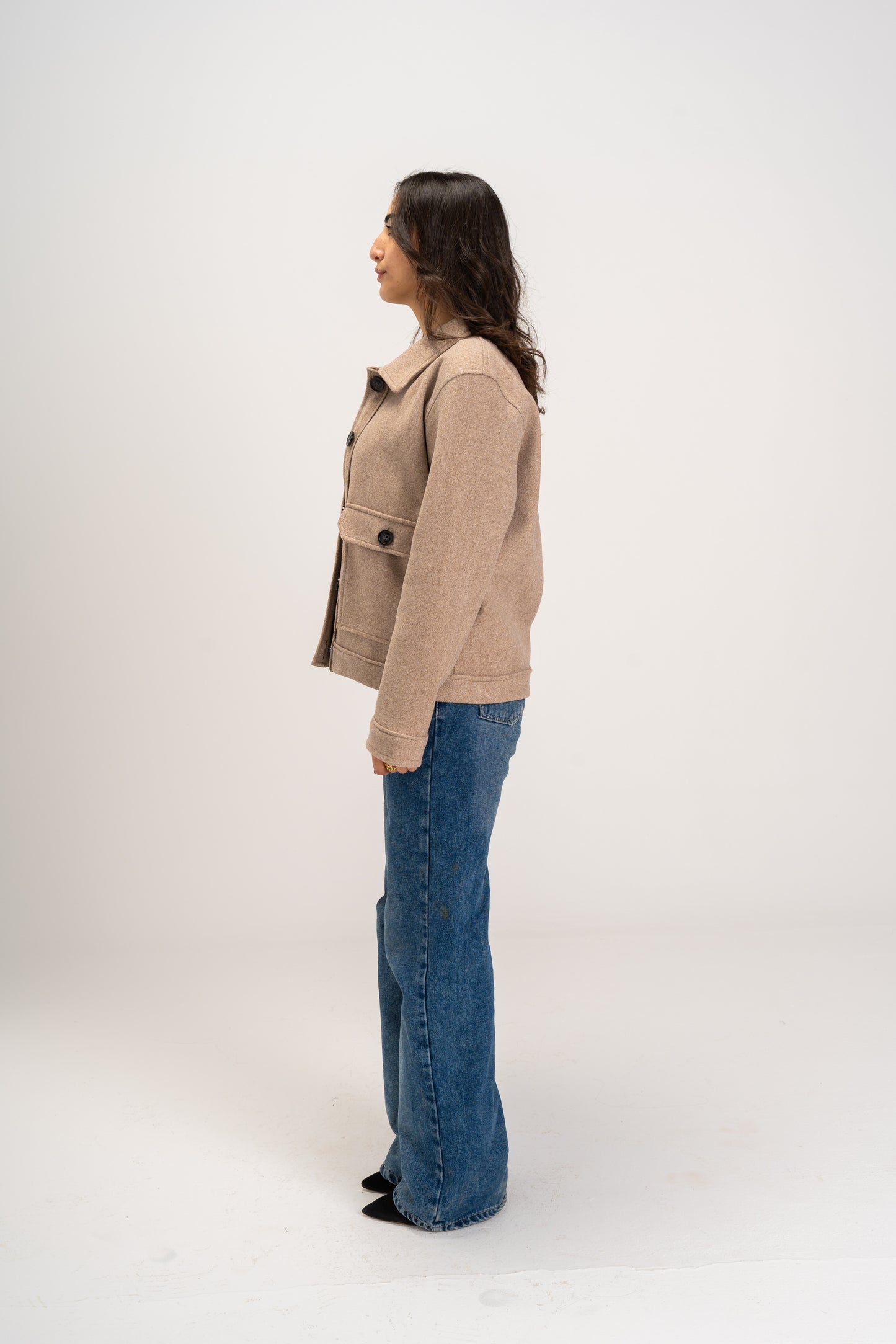The Everyday Jacket in Beige